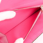 Hermes Wallet Kelly Pink — view 6