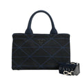 Prada Handbag Canapa Triangle Tote