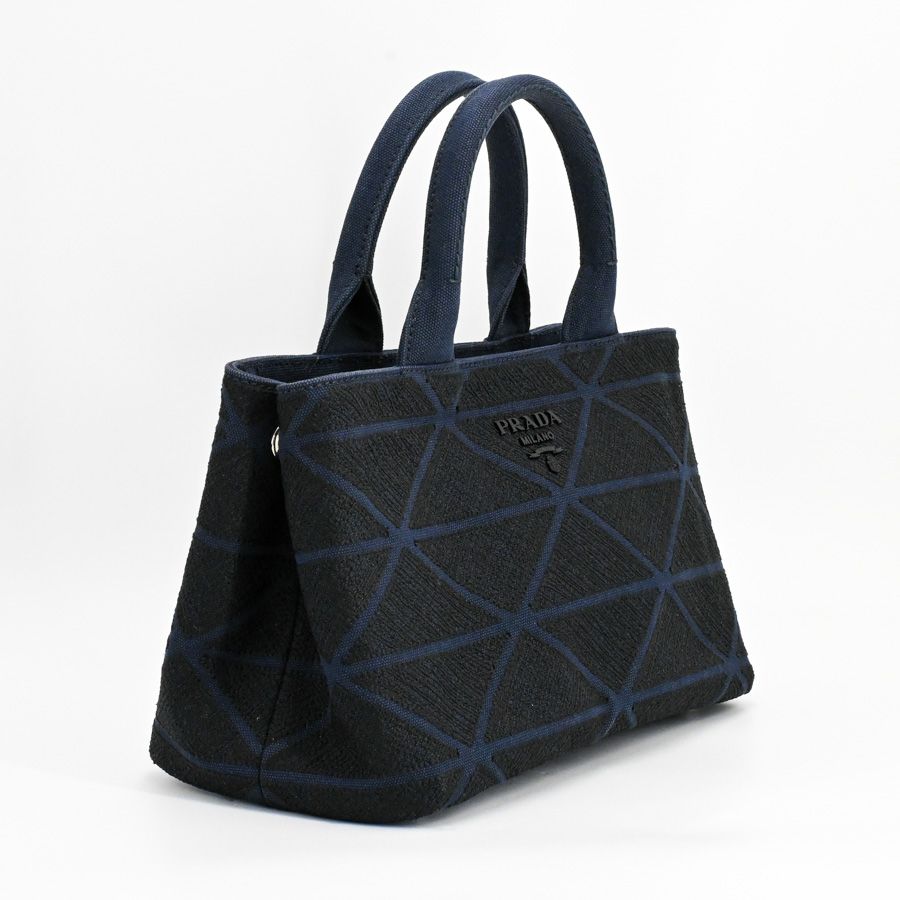 Prada Handbag Canapa Triangle Tote — view 2