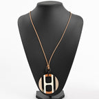 Hermes Necklace H Equipe — view 4