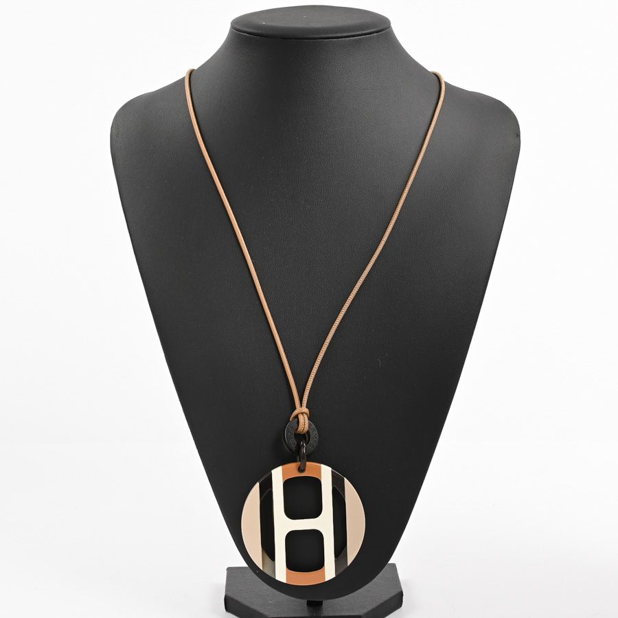 Hermes Necklace H Equipe — view 4