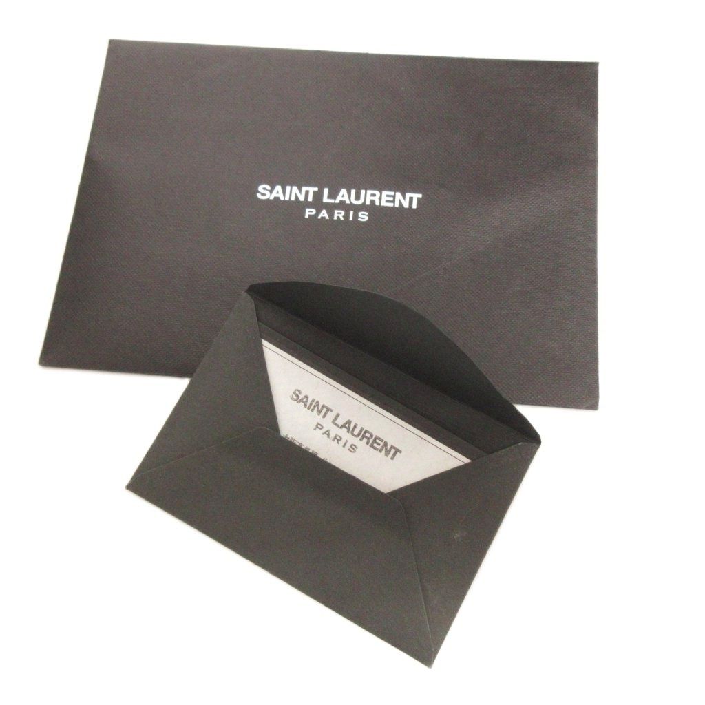 Saint Laurent Paris Classic Duffle 12 Boston Bag Shoulder 2-Way Leather Gray — view 7