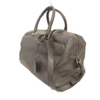 Saint Laurent Paris Classic Duffle 12 Boston Bag Shoulder 2-Way Leather Gray — view 2