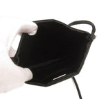 Prada Shoulder Bag Fur Crossbody Satin Black — view 5