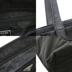 Prada Re-Nylon Tote Bag Nylon Black — view 8