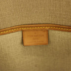 Louis Vuitton Monogram Excursion Handbag Leather Vachetta Brown — view 5