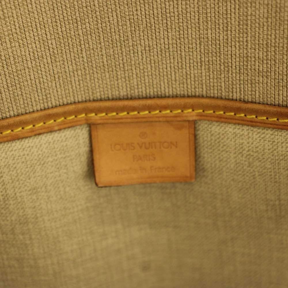 Louis Vuitton Monogram Excursion Handbag Leather Vachetta Brown — view 5
