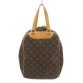 Louis Vuitton Monogram Excursion Handbag Leather Vachetta Brown