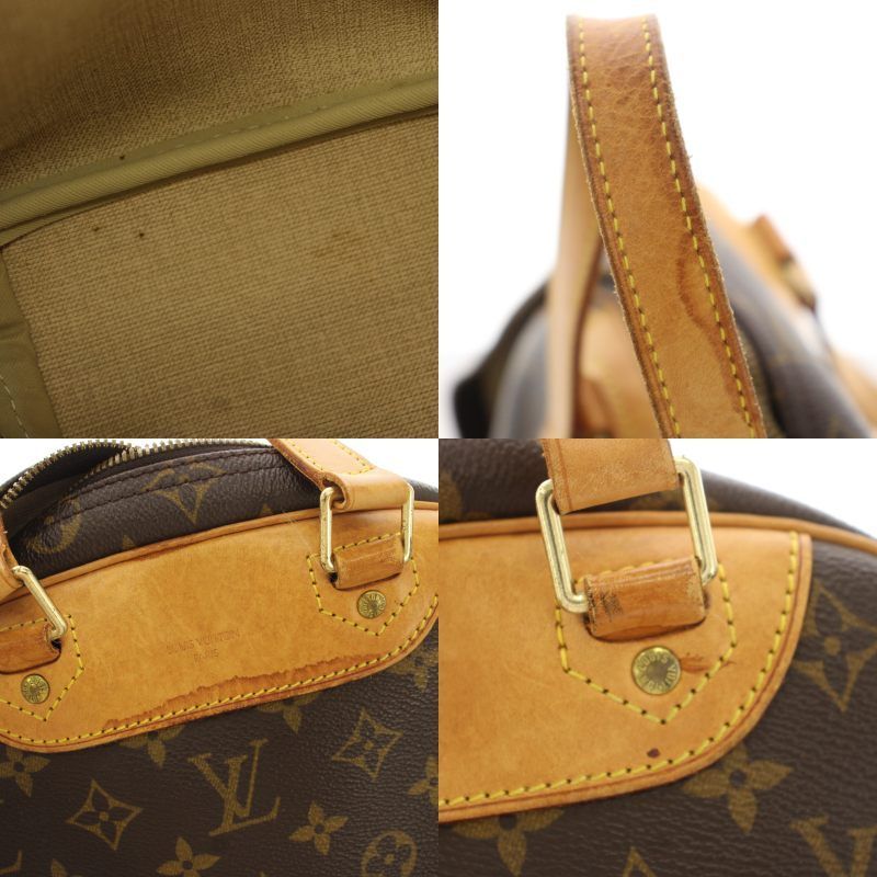 Louis Vuitton Monogram Excursion Handbag Leather Vachetta Brown — view 8