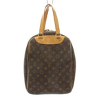 Louis Vuitton Monogram Excursion Handbag Leather Vachetta Brown — view 3