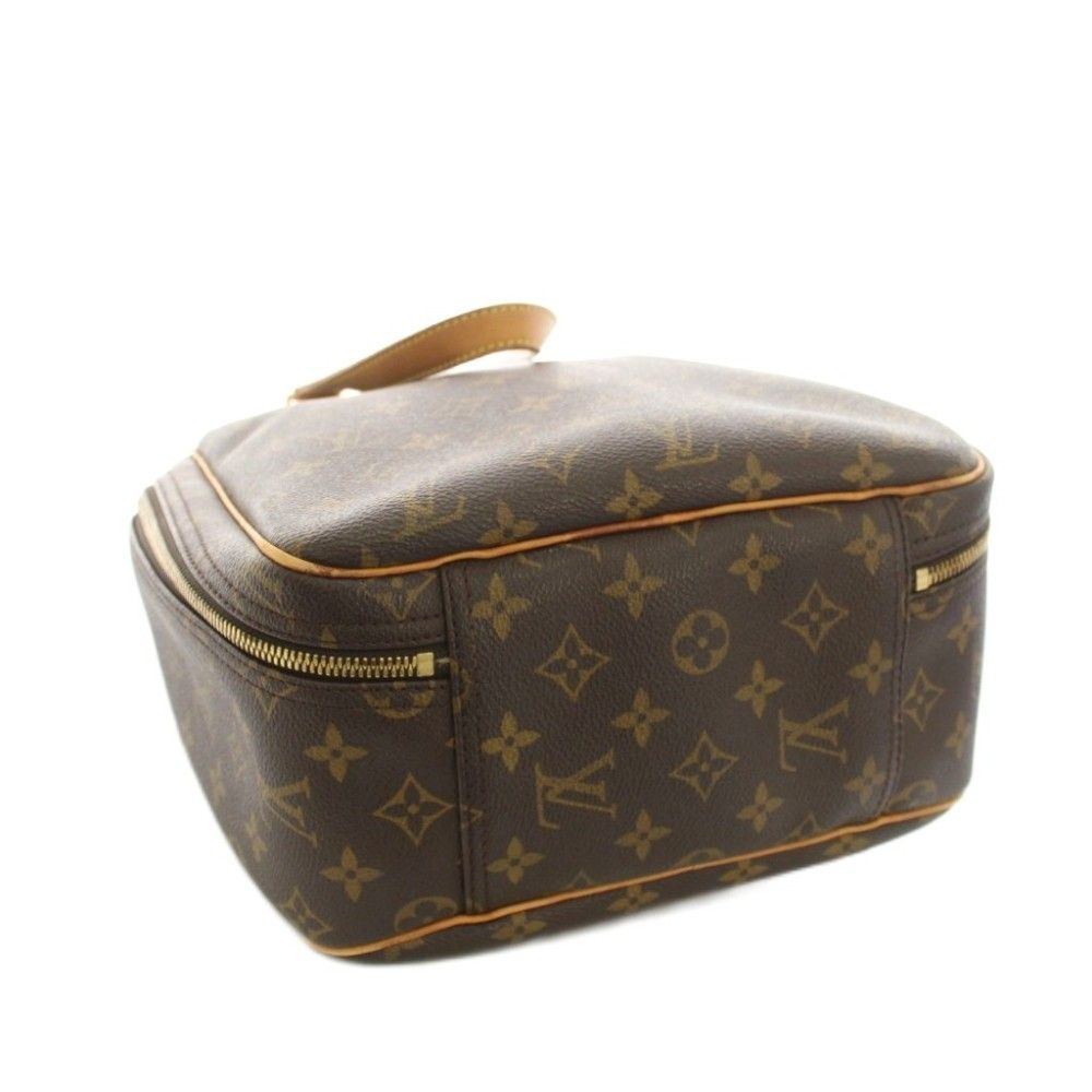Louis Vuitton Monogram Excursion Handbag Leather Vachetta Brown — view 4
