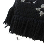 Louis Vuitton Logomania Scarf Shine Monogram Black Silver — view 5