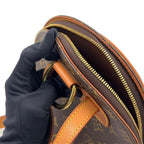 Louis Vuitton Ellipse Sac a Dos Monogram Leather Brown Light Backpack Gold — view 8
