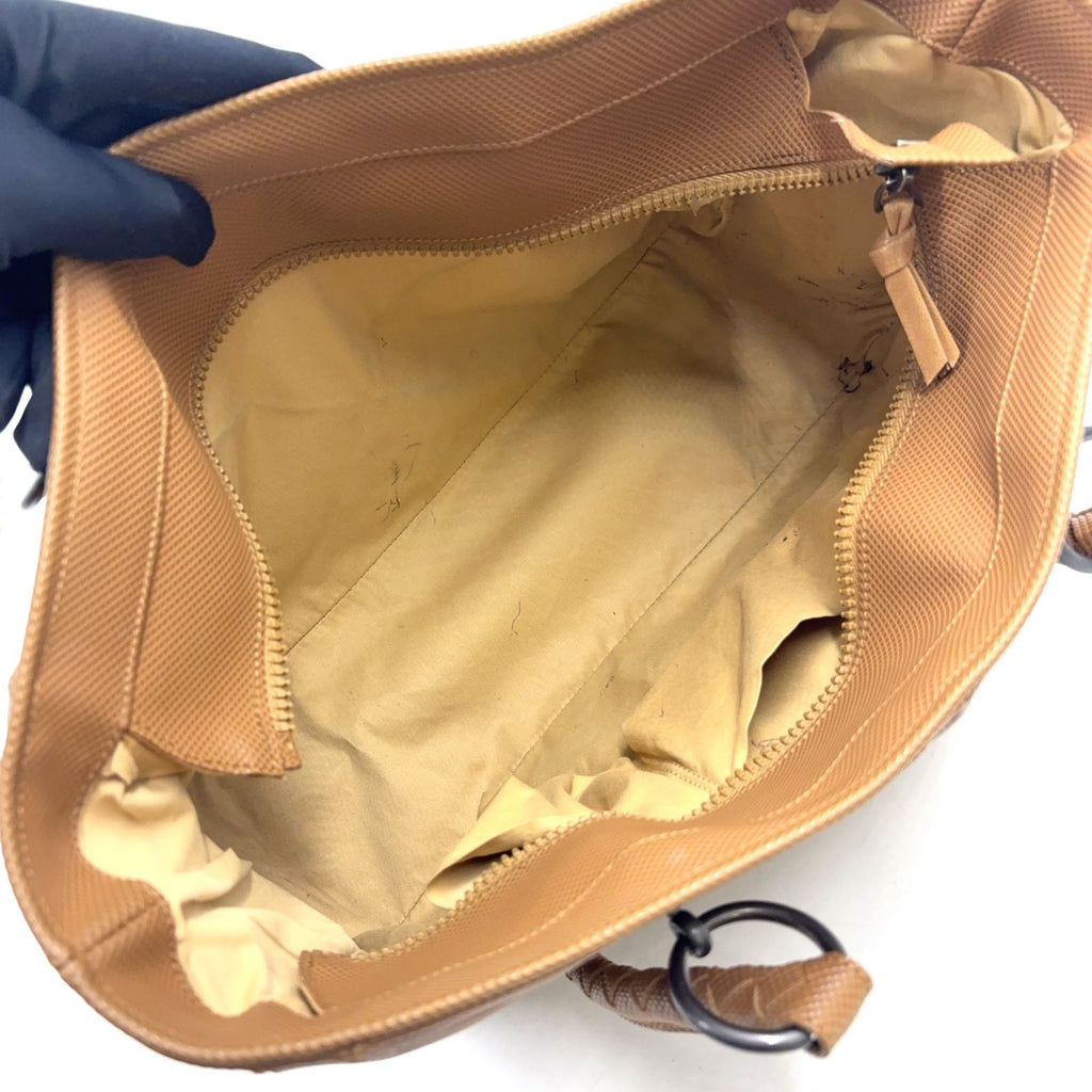Bottega Veneta Marco Polo Brown Tote Bag Black — view 3