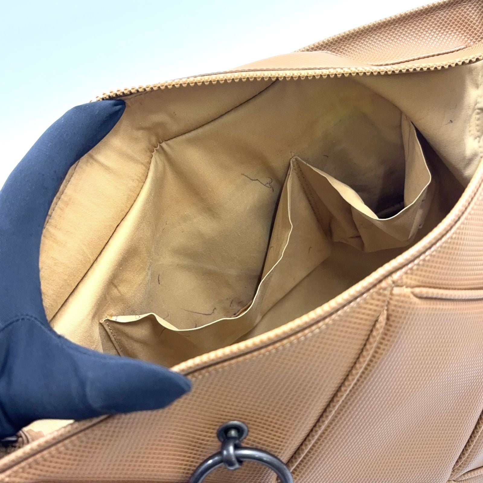 Bottega Veneta Marco Polo Brown Tote Bag Black — view 6
