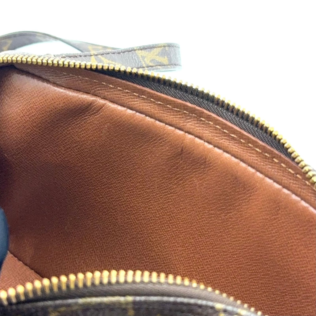 Louis Vuitton Marly Bandouliere Monogram Leather Brown Light Shoulder Bag Gold — view 5