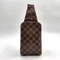 Louis Vuitton Geronimos Brown Belt Bag Gold