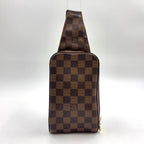 Louis Vuitton Geronimos Brown Belt Bag Gold
