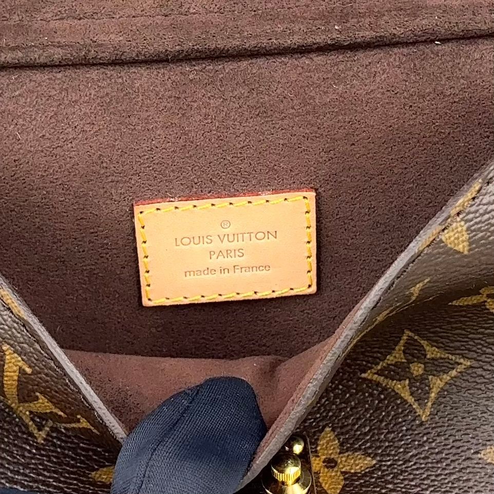 Louis Vuitton Metis Monogram Leather Brown Light Handbag Gold — view 4