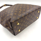 Louis Vuitton Metis Monogram Leather Brown Light Handbag Gold — view 8