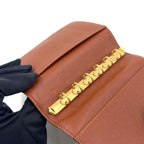Louis Vuitton Agenda PM Leather Brown Notebook Cover Gold — view 5