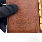 Louis Vuitton Agenda PM Leather Brown Notebook Cover Gold — view 4