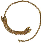 Chanel Belt CC Logo Gold Plated