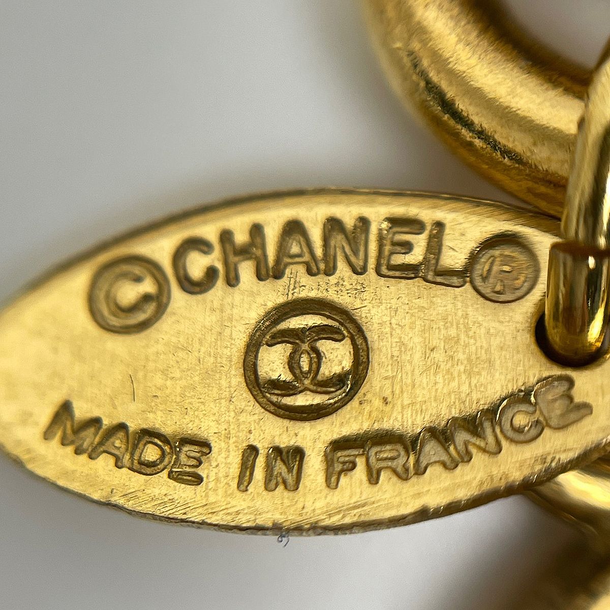 Chanel Belt CC Logo Gold Plated — view 6