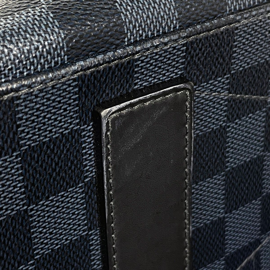 Louis Vuitton Tote Bag NS 2-Way Damier Cobalt Blue Black — view 3