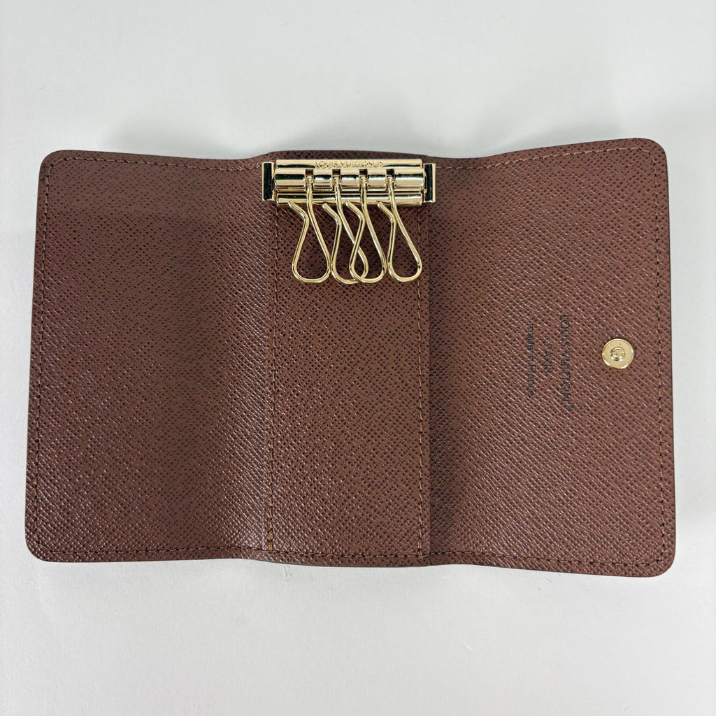 Louis Vuitton Multicles 4 Key Case Key Hook Key Holder Monogram Brown — view 5