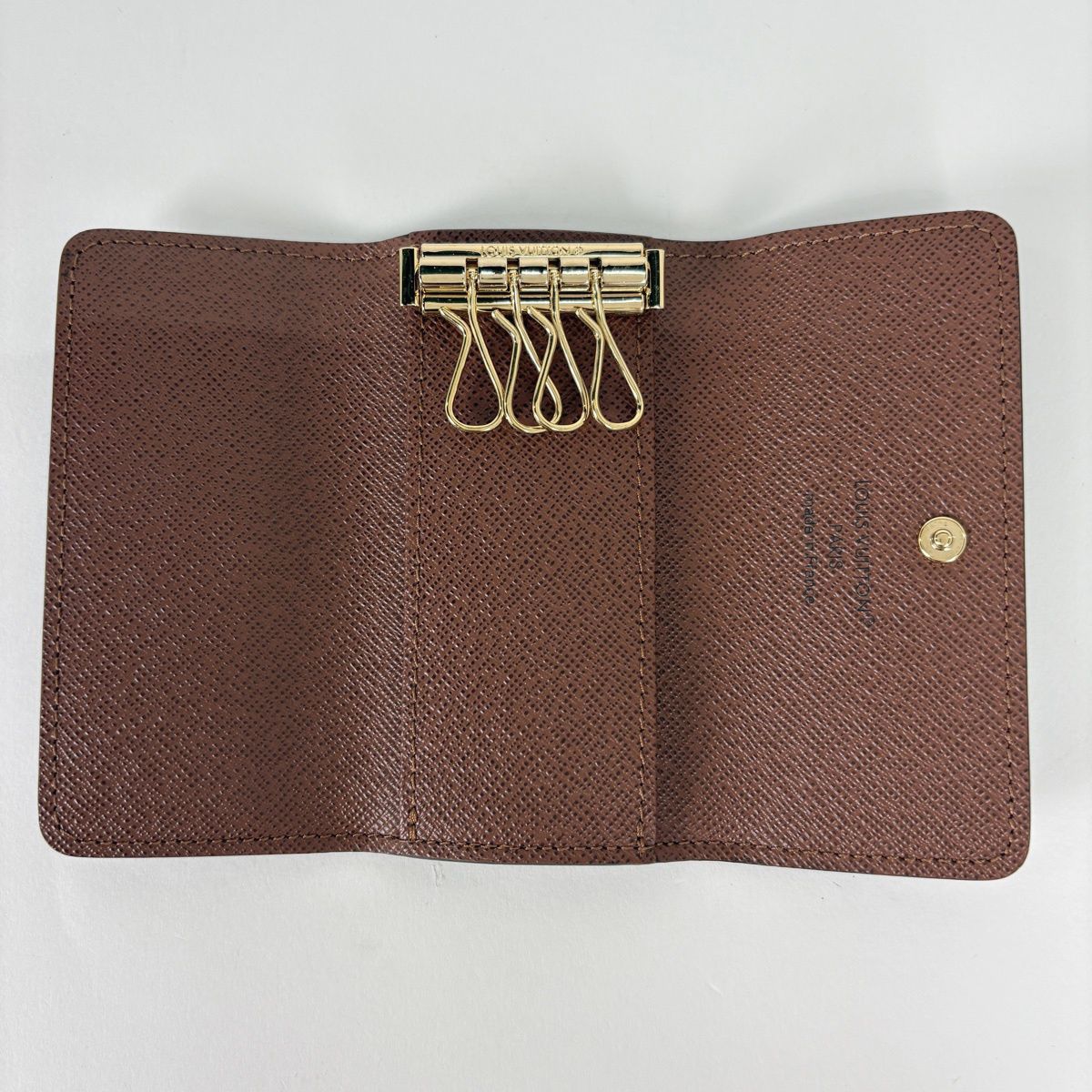 Louis Vuitton Multicles 4 Key Case Key Hook Key Holder Monogram Brown — view 5