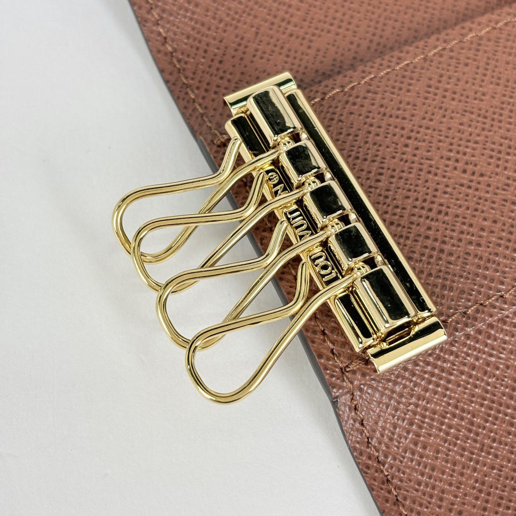 Louis Vuitton Multicles 4 Key Case Key Hook Key Holder Monogram Brown — view 4