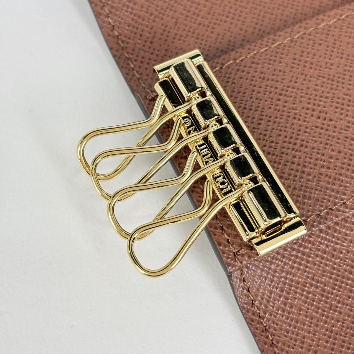 Louis Vuitton Multicles 4 Key Case Key Hook Key Holder Monogram Brown — view 4