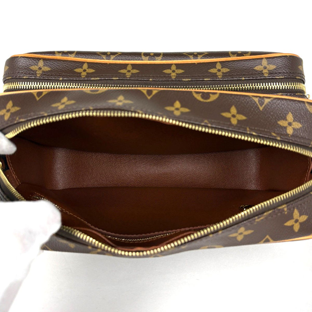 Louis Vuitton Nile Shoulder Bag Monogram Brown — view 7