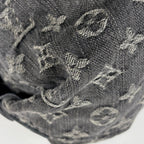 Louis Vuitton Neo Cabby MM Handbag Monogram Denim Noir — view 3