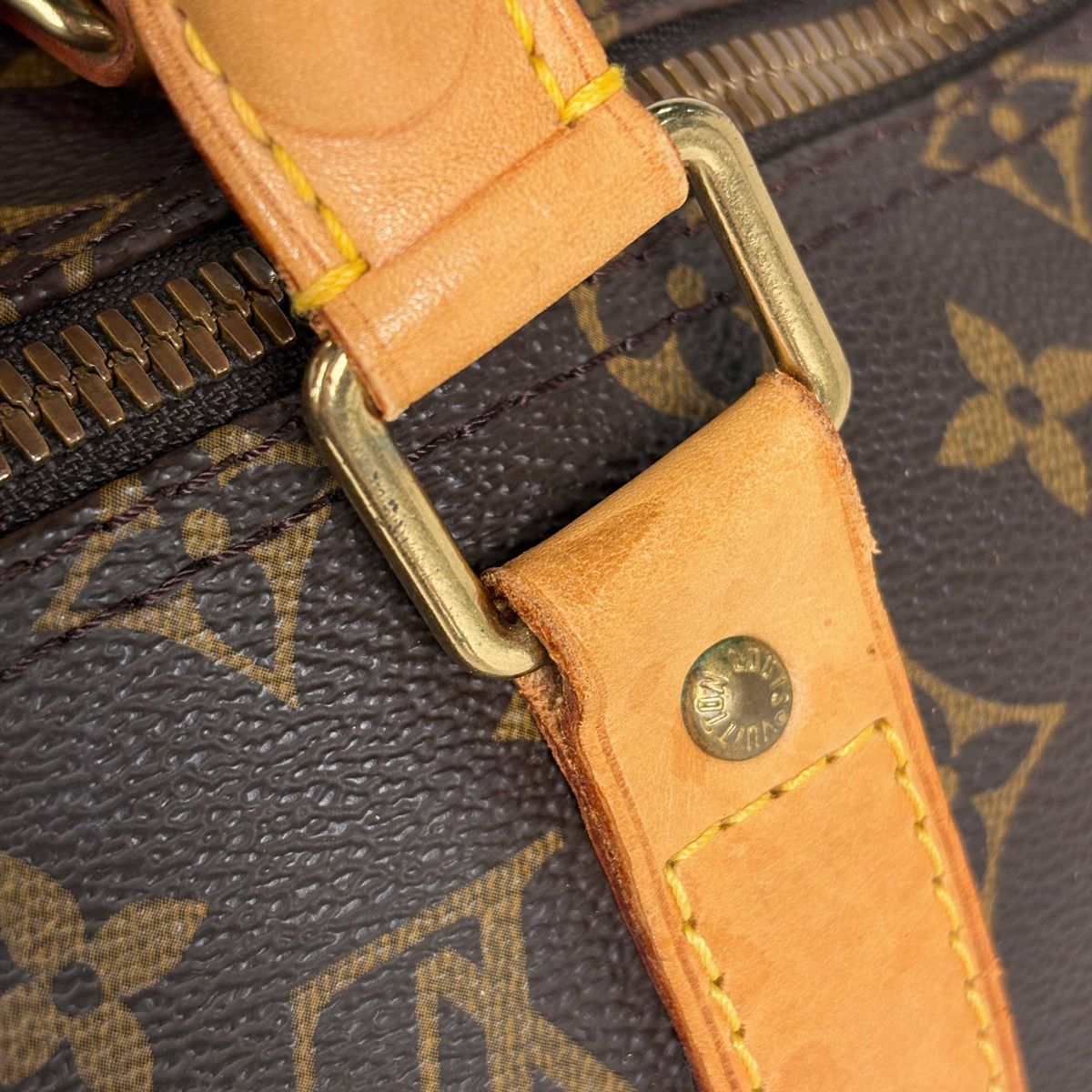 Louis Vuitton Keepall Bandouliere 50 Boston Bag Monogram Brown — view 7