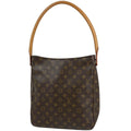 Louis Vuitton Looping GM Shoulder Bag Monogram Brown