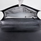 Chanel Shoulder Bag Boy CC Logo Leather Black — view 8