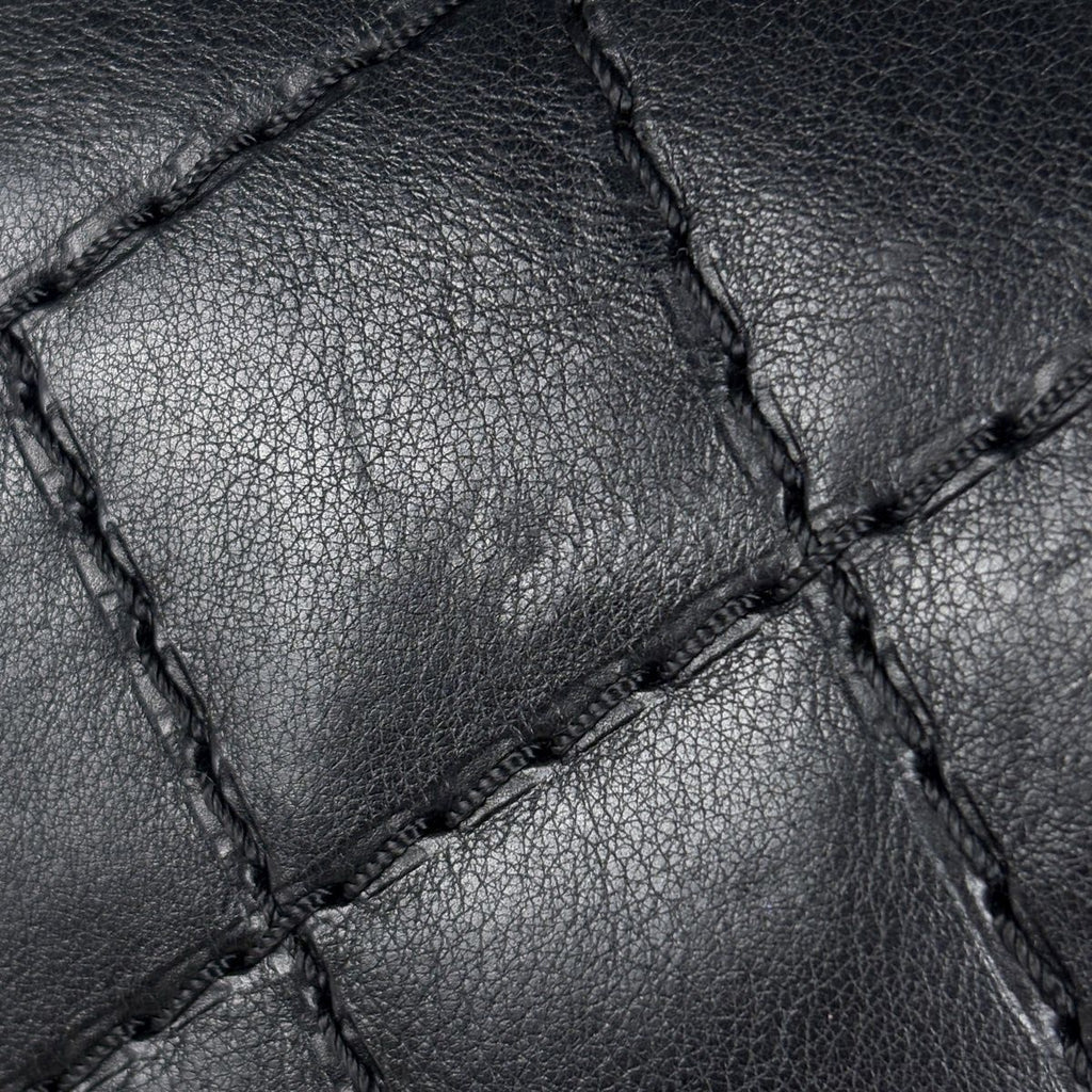 Chanel Shoulder Bag Boy CC Logo Leather Black — view 5