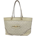 Gucci Tote Bag Guccissima GG Pattern Leather White