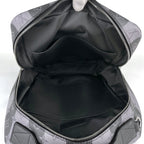 Louis Vuitton Modular Backpack Monogram Stripe 2-Way Eclipse Black Gray — view 8