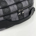 Louis Vuitton Modular Backpack Monogram Stripe 2-Way Eclipse Black Gray — view 5