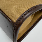 Gucci Handbag Jackie Line Sherry Web Canvas Brown Yellow — view 4
