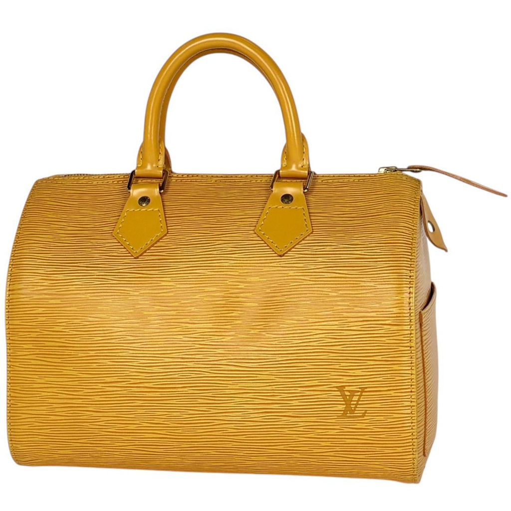 Louis Vuitton Speedy 25 Boston Bag Epi Tassili Yellow