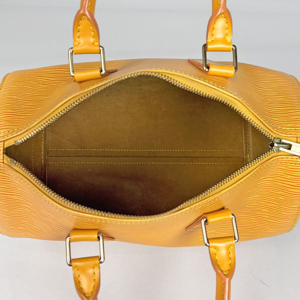 Louis Vuitton Speedy 25 Boston Bag Epi Tassili Yellow — view 7