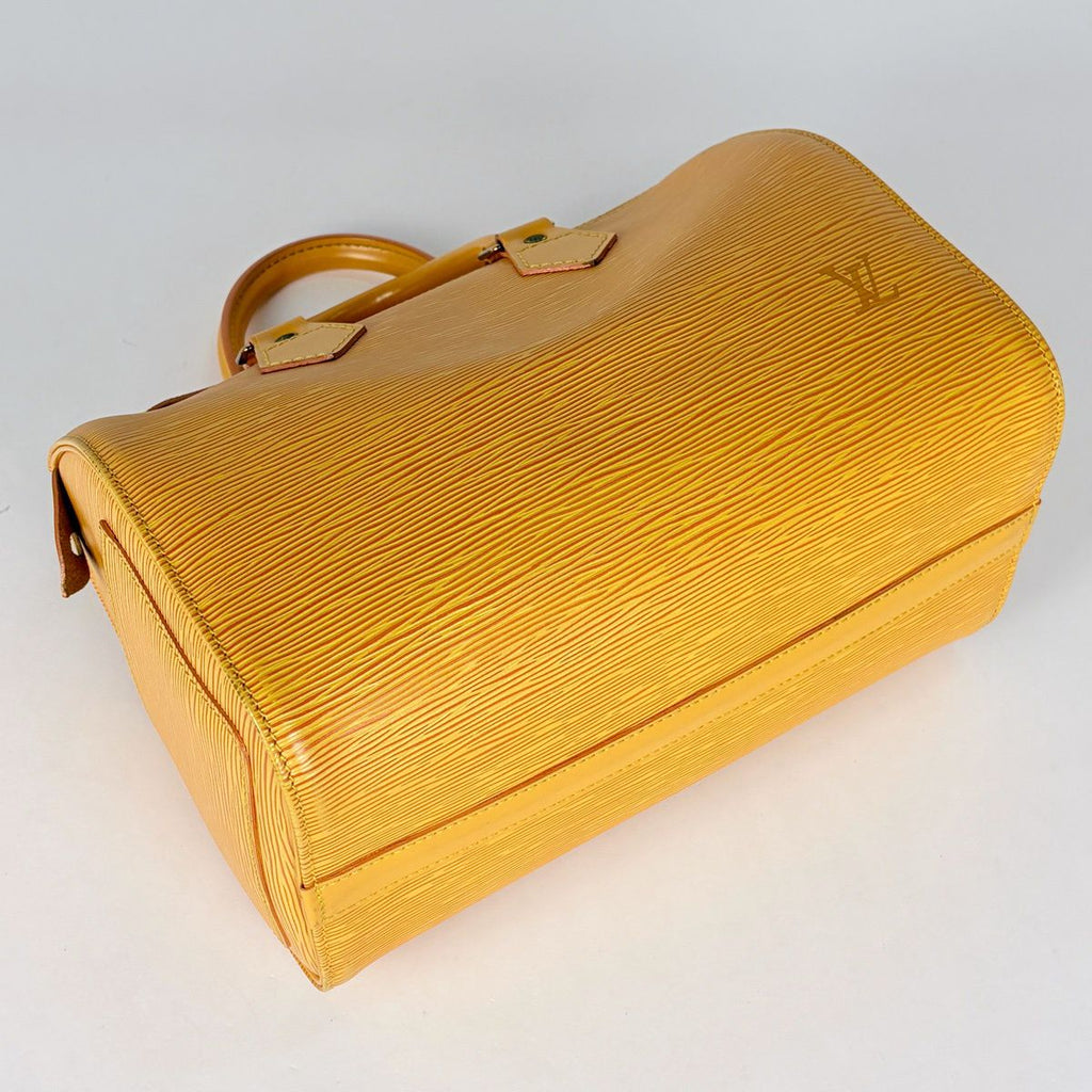 Louis Vuitton Speedy 25 Boston Bag Epi Tassili Yellow — view 2