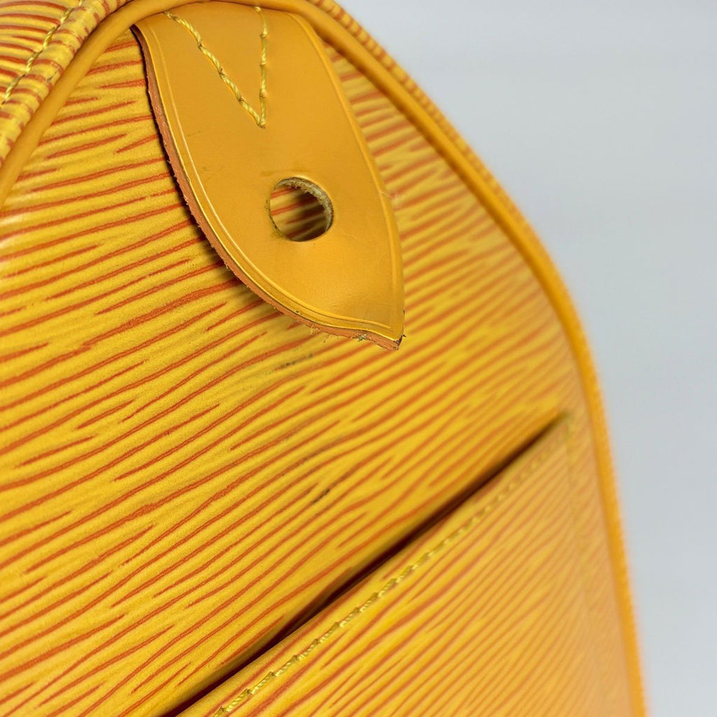 Louis Vuitton Speedy 25 Boston Bag Epi Tassili Yellow — view 5