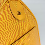 Louis Vuitton Speedy 25 Boston Bag Epi Tassili Yellow — view 5