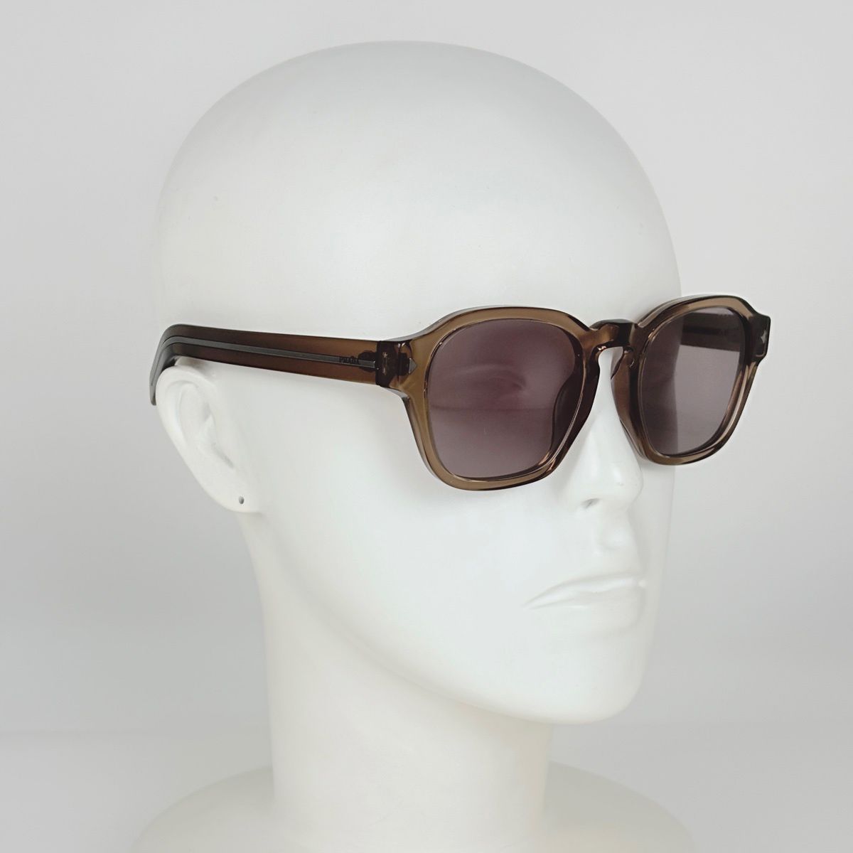 Prada Sunglasses Acetate Brown Eyewear — view 5