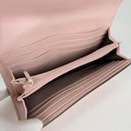 Gucci Wallet Guccissima Linea Cat Bifold Leather Pink — view 7